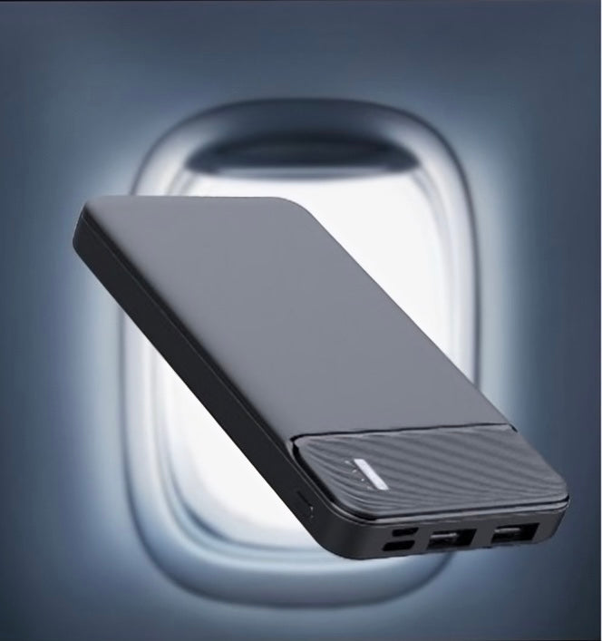 Q6 Powerbank – Liten, Lätt & Kraftfull 10 000 mAh Laddare för Resan.